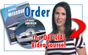 Boating safety course on video