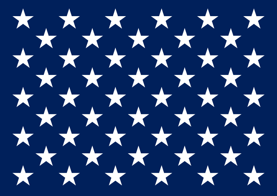 Illustration of the US Jack Flag.