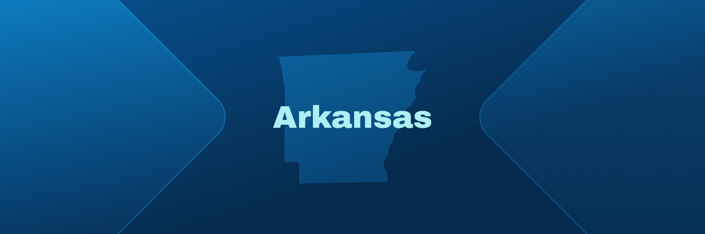 Image with state of Arkansas, do I need an Arkansas boating license concept.