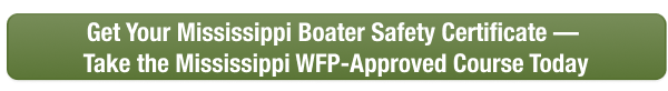 Green CTA button to take the Mississippi boater safety course online with Boat-Ed today.