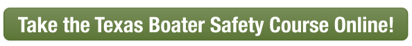 Green CTA button to take the Texas boater safety course online, best boater education course concept. 