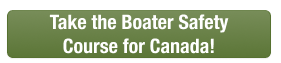CTA button to take the boater safety course for Canada, what is a boater education card concept. 
