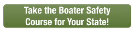 CTA button to take the boater safety course for your state, what is a boater education card concept. 