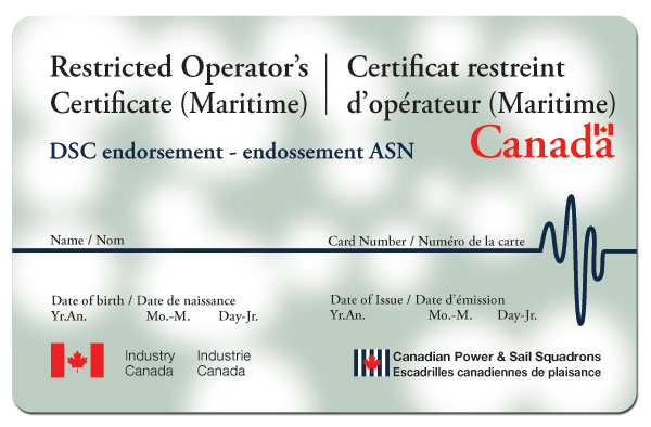 Industry Canada Restricted Radio License